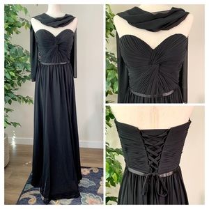 May Queen Black Prom Dress MQ1145
